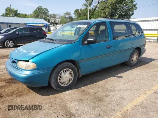 1995 Ford Windstar GL with VIN 2FMDA5141SBA81116, listed as a Copart auction lot 62543564 with 230,207 mi miles and Salvage Title. Bid and sale history available at carsss.com. Image 1.