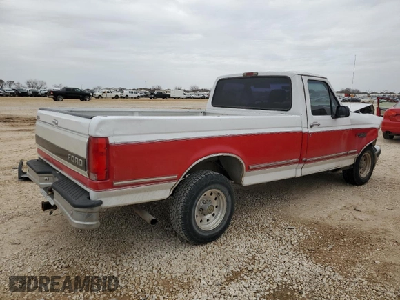 1995 Ford F-150 with VIN 1FTEF15N8SLA95486, listed as a Copart auction lot 45359135 with 27,944 mi miles and Salvage Title. Bid and sale history available at carsss.com. Image 3.