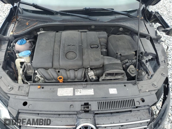 2012 Volkswagen Passat SE with VIN 1VWBP7A35CC037714, listed as a Copart auction lot 52194795 with 77,235 mi miles and Salvage Title. Bid and sale history available at carsss.com. Image 11.