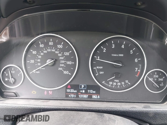 2014 BMW 3 Series 320i xDrive with VIN WBA3C3C52EP661389, listed as a IAAI auction lot 42160042 with 131,997 mi miles and . Bid and sale history available at DreamBid. Image 7.