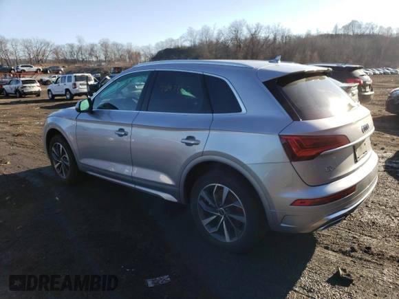 2022 Audi Q5 S line Premium Plus with VIN WA1EAAFY6N2115150, listed as a Copart auction lot 70797122 with 3,544 mi miles. Bid and sale history available at carsss.com. Image 2.