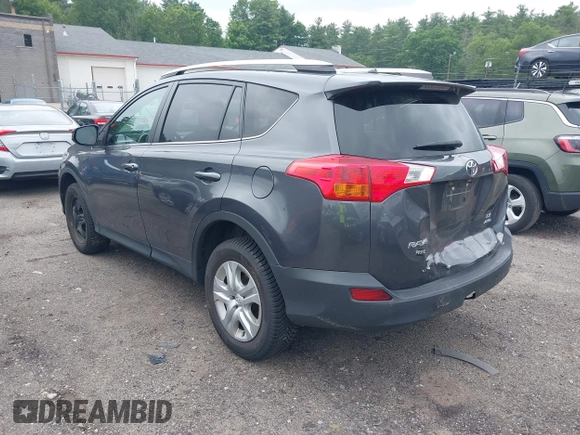 2013 Toyota RAV4 LE with VIN 2T3BFREV9DW023973, listed as a IAAI auction lot 42450510 with 129,574 mi miles and . Bid and sale history available at DreamBid. Image 3.