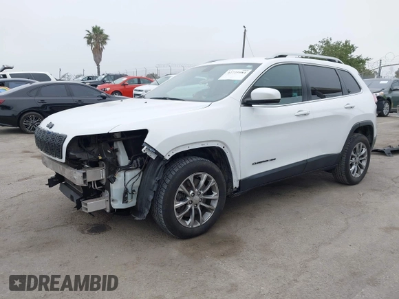 2020 Jeep Cherokee Latitude Plus with VIN 1C4PJLLB8LD601289, listed as a IAAI auction lot 42725984 with 121,533 mi miles and . Bid and sale history available at DreamBid. Image 18.