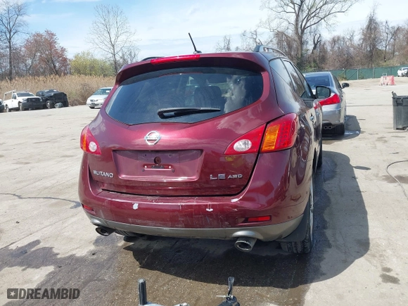 2009 Nissan Murano SL with VIN JN8AZ18W29W110796, listed as a IAAI auction lot 41925677 with 203,752 mi miles. Bid and sale history available at carsss.com. Image 16.