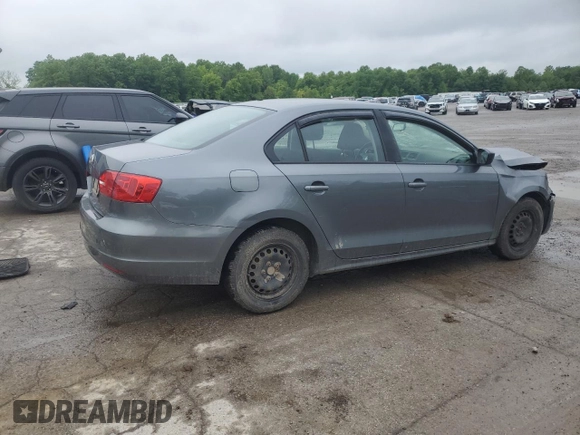 2013 Volkswagen Jetta S with VIN 3VW2K7AJ4DM318853, listed as a Copart auction lot 57597955 with 165,023 mi miles and Salvage title. Bid and sale history available at DreamBid. Image 3.