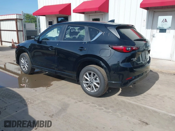 2025 Mazda CX-5 2.5 S Select Package with VIN JM3KFBBL0S0621985, listed as a IAAI auction lot 41876948 with 1,337 mi miles. Bid and sale history available at carsss.com. Image 3.