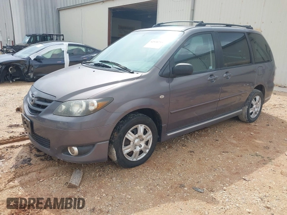 2006 Mazda MPV LX with VIN JM3LW28AX60562766, listed as a IAAI auction lot 42538715 with 161,855 mi miles and . Bid and sale history available at DreamBid. Image 2.