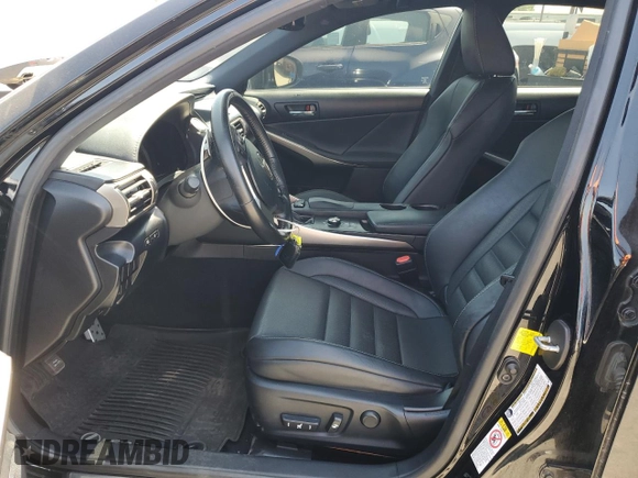 2016 Lexus IS 200t with VIN JTHBA1D23G5037868, listed as a Copart auction lot 60637515 with 110,397 mi miles and Salvage title. Bid and sale history available at DreamBid. Image 7.