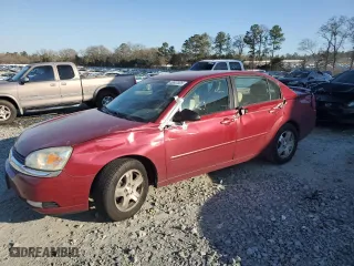 2004 Chevrolet Malibu LT with VIN 1G1ZU54874F224015, listed as a Copart auction lot 46637505 with 121,473 mi miles and Salvage Title. Bid and sale history available at carsss.com. Image 1.