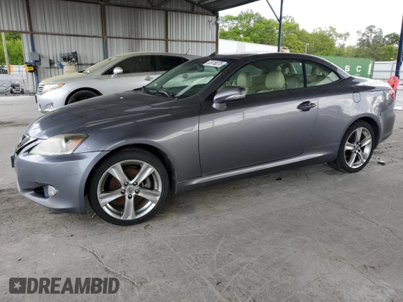2013 Lexus IS 250 C with VIN JTHFF2C21D2529113, listed as a Copart auction lot 52416075 with 387,611 mi miles and Clean title. Bid and sale history available at DreamBid. Image 1.