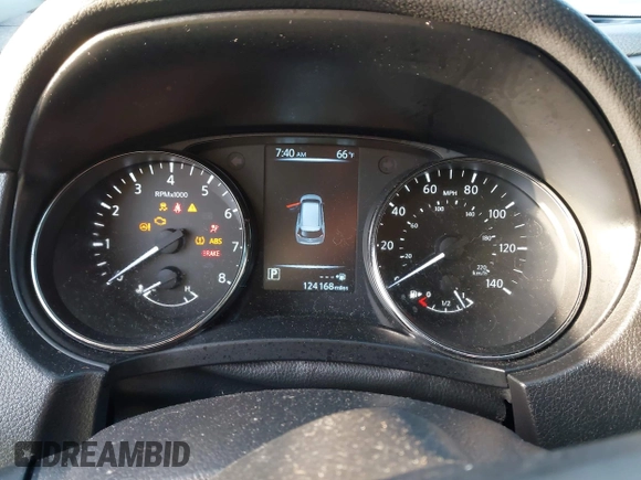 2017 Nissan Rogue SL with VIN JN8AT2MT0HW137951, listed as a IAAI auction lot 42017563 with 124,168 mi miles and . Bid and sale history available at DreamBid. Image 7.