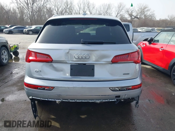2019 Audi Q5 Premium with VIN WA1ANAFY4K2076069, listed as a IAAI auction lot 41793929 with 51,438 mi miles and . Bid and sale history available at DreamBid. Image 6.