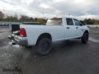 2018 Ram 2500 Tradesman with VIN 3C6UR5HJ6JG287964, listed as a Copart auction lot 80797064 with 135,040 mi miles and Salvage Title. Bid and sale history available at carsss.com. Image 3.