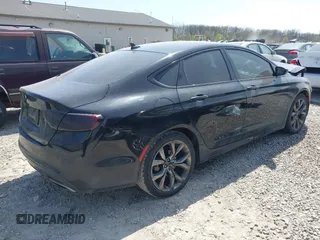 2015 Chrysler 200 S with VIN 1C3CCCBG6FN516704, listed as a IAAI auction lot 42041485 with 140,408 mi miles. Bid and sale history available at carsss.com. Image 4.