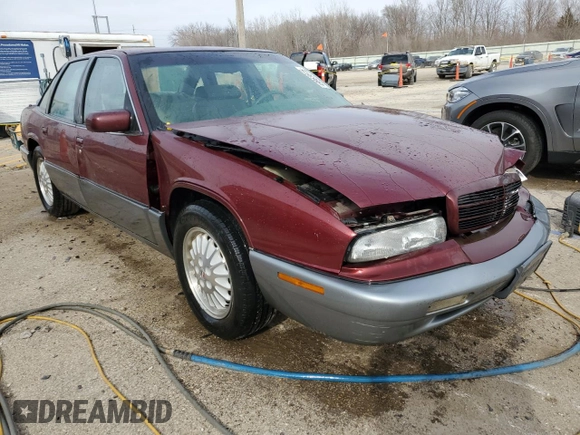 1996 Buick Regal with VIN 2G4WF52K9T1417982, listed as a Copart auction lot 49963815 with 98,269 mi miles and Salvage Title. Bid and sale history available at DreamBid. Image 4.