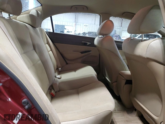 2008 Honda Civic LX z VIN 1HGFA16538L021789, wystawiony jako Copart lot #58223345 z przebiegiem 128 089 mil mil oraz Szkoda całkowita • Salvage title. Historia ofert i sprzedaży dostępna na DreamBid. Obrazek 10.