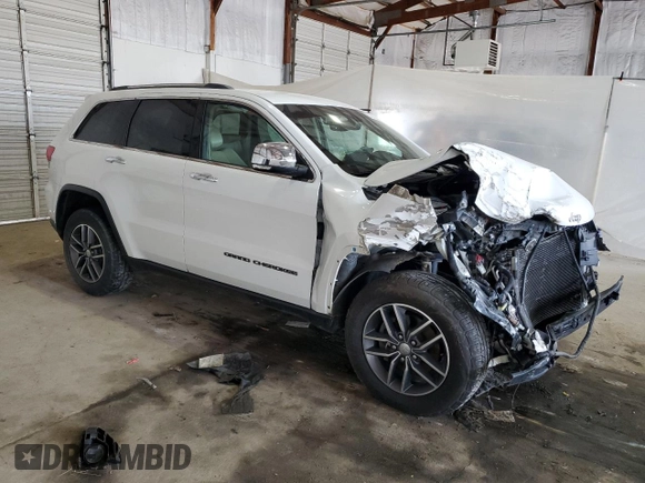2018 Jeep Grand Cherokee Limited with VIN 1C4RJFBG6JC251297, listed as a Copart auction lot 58724695 with Not provided miles and Salvage title. Bid and sale history available at DreamBid. Image 4.