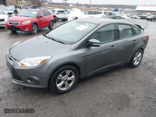 2014 Ford Focus SE with VIN 1FADP3F22EL110079, listed as a IAAI auction lot 41461344 with 201,230 mi miles. Bid and sale history available at carsss.com. Image 17.