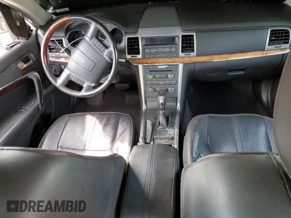 2010 Lincoln MKZ with VIN 3LNHL2GC9AR620509, listed as a Copart auction lot 54295995 with Not Provided miles and Clean Title. Bid and sale history available at DreamBid. Image 8.
