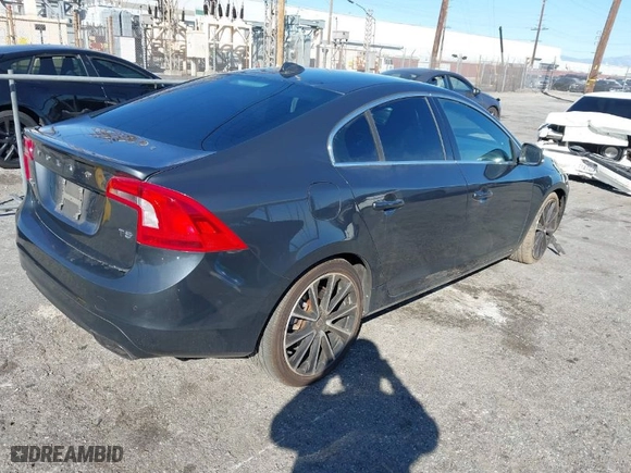 2016 Volvo S60 T5 Drive-E Premier with VIN YV126MFK2G2396190, listed as a IAAI auction lot 41682077 with 114,057 mi miles. Bid and sale history available at carsss.com. Image 4.