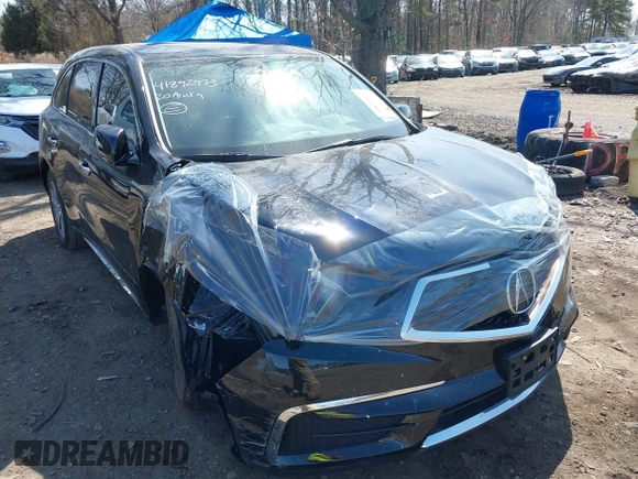 2020 Acura MDX with VIN 5J8YD4H33LL032202, listed as a IAAI auction lot 41892973 with 37,087 mi miles and . Bid and sale history available at DreamBid. Image 6.