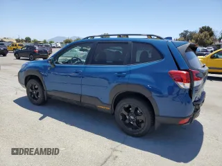 2023 Subaru Forester Wilderness with VIN JF2SKAMC9PH456962, listed as a Copart auction lot 58353725 with 21,487 mi miles and Salvage title. Bid and sale history available at DreamBid. Image 2.