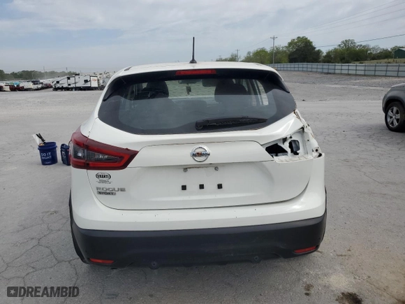 2021 Nissan Rogue Sport S with VIN JN1BJ1AV2MW319024, listed as a Copart auction lot 53798925 with 73,810 mi miles and Clean Title. Bid and sale history available at carsss.com. Image 6.