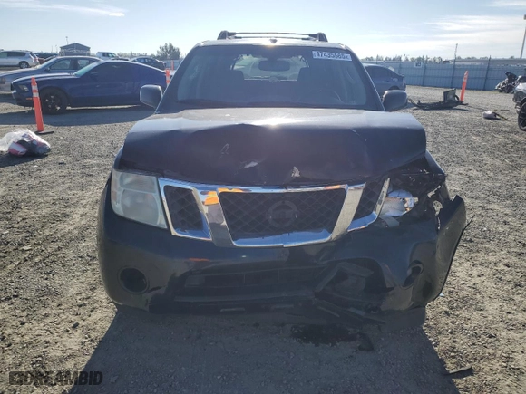 2008 Nissan Pathfinder S with VIN 5N1AR18U58C643909, listed as a Copart auction lot 47435565 with 210,390 mi miles and Salvage Title. Bid and sale history available at carsss.com. Image 5.