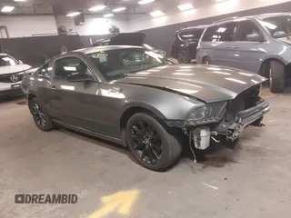 2013 Ford Mustang V6 with VIN 1ZVBP8AM6D5230832, listed as a IAAI auction lot 41978676 with 106,462 mi miles and . Bid and sale history available at DreamBid. Image 1.