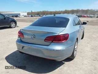 2013 Volkswagen CC Sport with VIN WVWBN7AN6DE536425, listed as a IAAI auction lot 42091513 with 180,753 mi miles. Bid and sale history available at carsss.com. Image 4.
