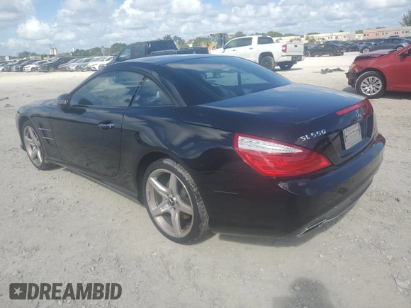2013 Mercedes-Benz SL-Class SL 550 with VIN WDDJK7DA1DF015402, listed as a Copart auction lot 79745304 with 58,702 mi miles and Salvage Title. Bid and sale history available at carsss.com. Image 2.