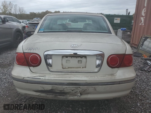 2004 Kia Amanti z VIN KNALD124645042962, wystawiony jako Copart lot #78897374 z przebiegiem 182 054 mil mil oraz Tytuł czysty. Historia ofert i sprzedaży dostępna na DreamBid. Obrazek 6.