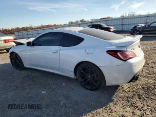 2015 Hyundai Genesis Coupe R-Spec with VIN KMHHU6KJ0FU124721, listed as a Copart auction lot 80507174 with 124,082 mi miles and Salvage title. Bid and sale history available at DreamBid. Image 2.