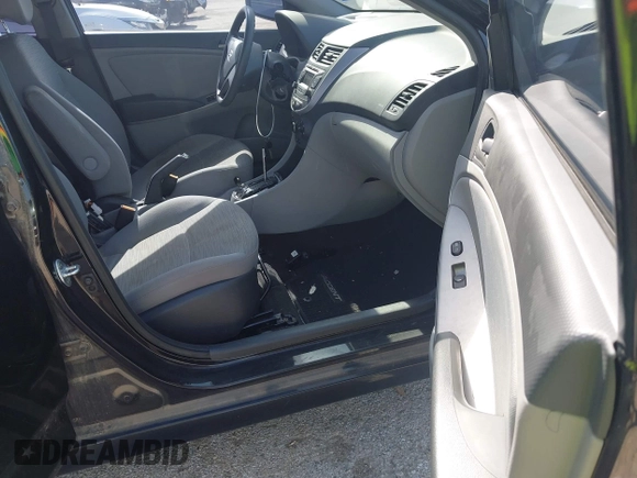 2015 Hyundai Accent GLS with VIN KMHCT4AE9FU927243, listed as a IAAI auction lot 42269151 with 126,805 mi miles and . Bid and sale history available at DreamBid. Image 5.