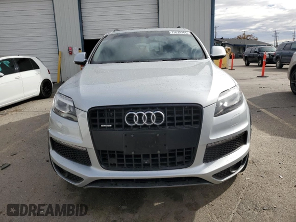 2014 Audi Q7 3.0T S line Prestige with VIN WA1DGBFE9ED004764, listed as a Copart auction lot 79079364 with 74,001 mi miles and Salvage Title. Bid and sale history available at carsss.com. Image 5.