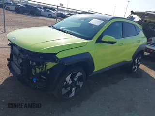 2024 Hyundai Kona Limited with VIN KM8HECA35RU067984, listed as a IAAI auction lot 41656956 with 15,343 mi miles and . Bid and sale history available at DreamBid. Image 20.