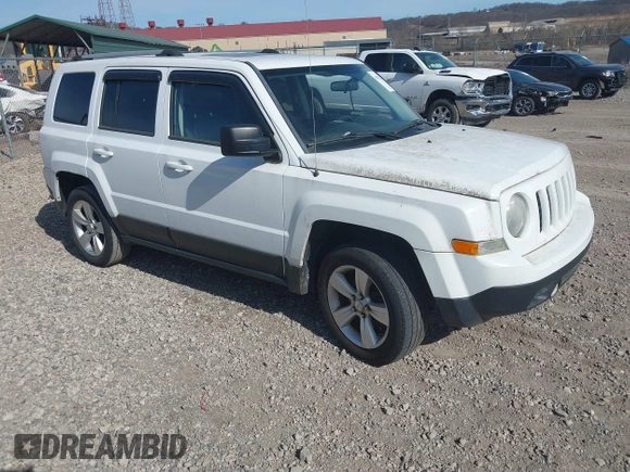 2012 Jeep Patriot Limited with VIN 1C4NJRCB9CD577269, listed as a IAAI auction lot 41857524 with 124,751 mi miles and . Bid and sale history available at carsss.com. Image 1.