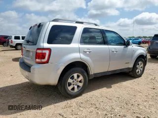 2008 Ford Escape Limited with VIN 1FMCU04168KE63521, listed as a Copart auction lot 60372185 with 98,358 mi miles and Salvage title. Bid and sale history available at DreamBid. Image 3.