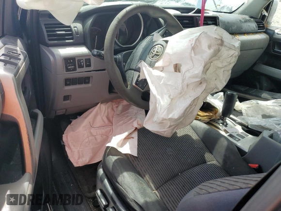 2013 Toyota 4Runner SR5 with VIN JTEZU5JR4D5054766, listed as a Copart auction lot 54129795 with Not Provided miles and Non Repairable. Bid and sale history available at DreamBid. Image 8.
