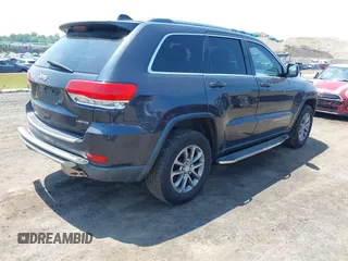 2014 Jeep Grand Cherokee Limited z VIN 1C4RJFBG7EC273458, wystawiony jako IAAI lot #42458515 z przebiegiem 161 090 mil mil oraz . Historia ofert i sprzedaży dostępna na DreamBid. Obrazek 4.