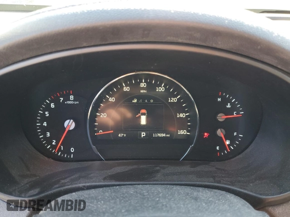 2017 Kia Sorento EX with VIN 5XYPHDA13HG324622, listed as a Copart auction lot 47050125 with 117,694 mi miles and Salvage Title. Bid and sale history available at carsss.com. Image 9.