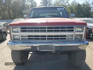 1987 Chevrolet Blazer z VIN 1GNEV18K6HF177428, wystawiony jako Copart lot #76925604 z przebiegiem 71 619 mil mil oraz Czysty tytuł • Clean title. Historia ofert i sprzedaży dostępna na DreamBid. Obrazek 5.