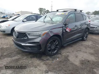 2019 Acura RDX w/A-Spec Pkg with VIN 5J8TC2H63KL028466, listed as a IAAI auction lot 41719916 with 102,881 mi miles. Bid and sale history available at carsss.com. Image 2.