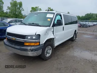 2020 Chevrolet Express Passenger LT with VIN 1GAZGPFG0L1206409, listed as a IAAI auction lot 42489455 with 114,452 mi miles and . Bid and sale history available at DreamBid. Image 2.