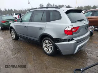 2006 BMW X3 3.0i with VIN WBXPA93446WG76347, listed as a IAAI auction lot 41649511 with 137,316 mi miles and . Bid and sale history available at DreamBid. Image 3.