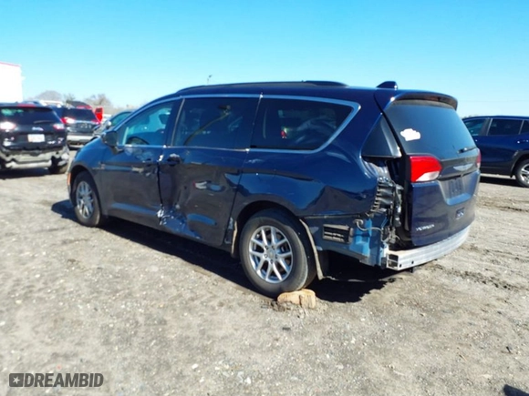 2020 Chrysler Voyager LXI with VIN 2C4RC1DG9LR148279, listed as a IAAI auction lot 41764593 with NaN miles. Bid and sale history available at carsss.com. Image 3.