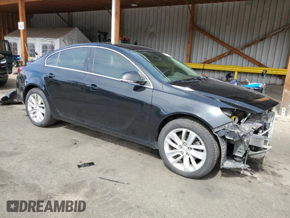 2016 Buick Regal with VIN 2G4GL5EX7G9113318, listed as a Copart auction lot 49153465 with 101,299 mi miles and Salvage Title. Bid and sale history available at DreamBid. Image 4.