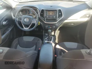 2015 Jeep Cherokee Sport with VIN 1C4PJMAB4FW588042, listed as a Copart auction lot 45660385 with 186,455 mi miles and Salvage Title. Bid and sale history available at carsss.com. Image 8.