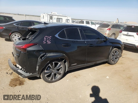2022 Lexus UX 250h с VIN JTHP9JBH6N2057892, выставлен на аукционе Copart как лот 73822804 с пробегом 8 430 миль миль и Списание • Salvage title. История ставок и продаж доступна на DreamBid. Изображение 3.