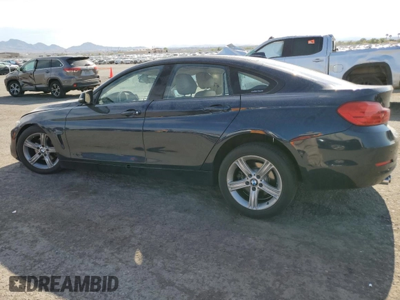 2015 BMW 4 Series 428i with VIN WBA4A5C58FD410238, listed as a Copart auction lot 64626494 with 72,263 mi miles and Salvage Title. Bid and sale history available at DreamBid. Image 2.